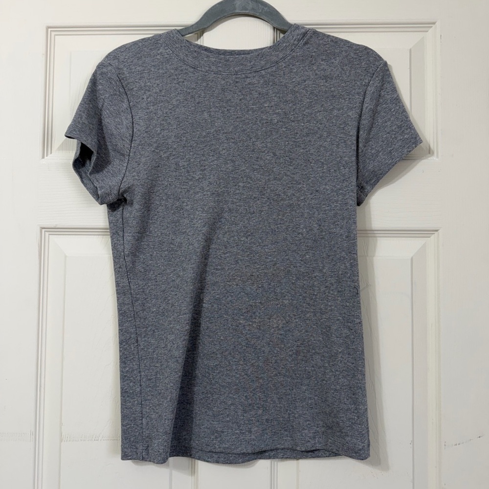 Basic Heather Gray Crewneck Tee